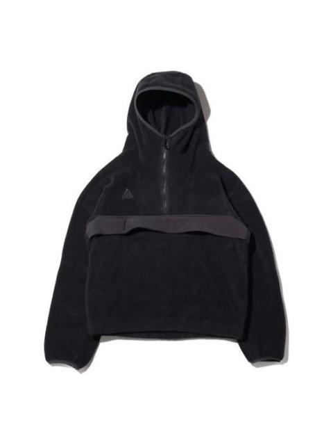 Nike (WMNS) Nike ACG Half Zipper Fleece Pullover 'Black Anthracite' CU4115-010