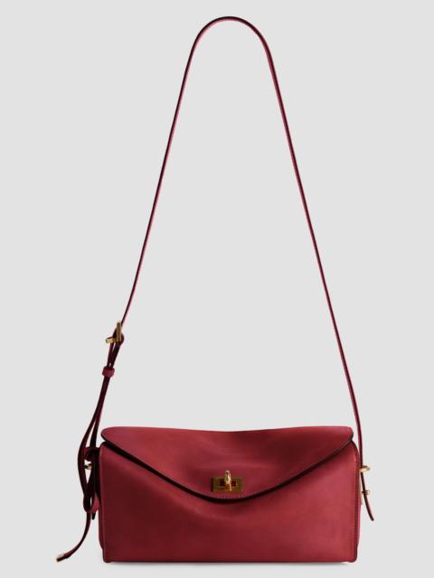 BALENCIAGA Women's Le 7 Medium Shoulder Bag - Ruby Moka