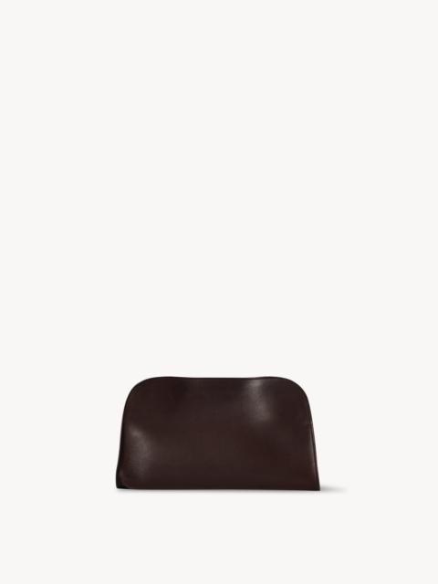 The Row Peggy Clutch in Leather