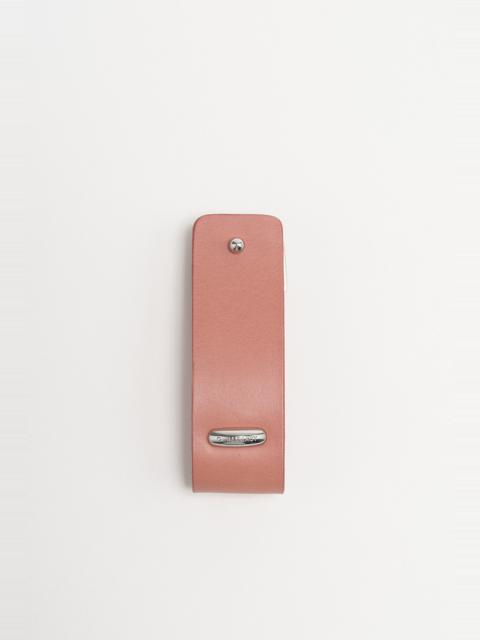 Pierced Key Holder Tasty Pink Leather