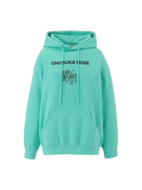 Onitsuka Tiger Onitsuka Tiger Graphic Hoodie 'Green' 2182B259-300