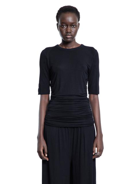 Ruched-Stretch-Vortex-Top