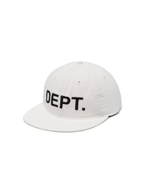 logo-embroidered cotton cap