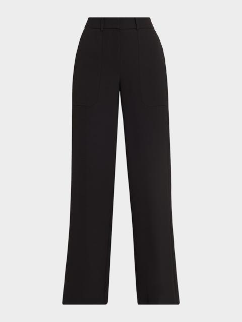 VERONICA BEARD Cole Wide-Leg Pants