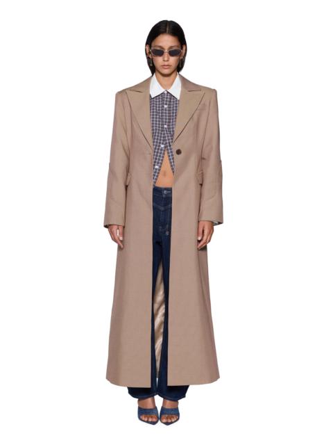 Ksubi STANCE TAILORED COAT TAN