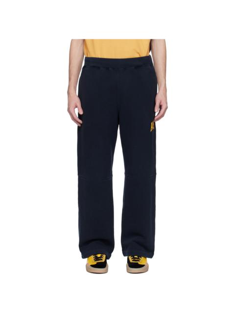 Ambush Navy 'AMB' Graphic Sweatpants