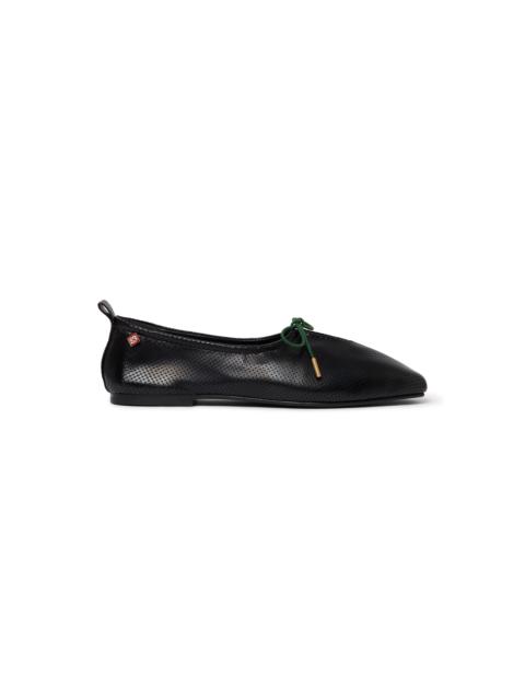 CASABLANCA Leather Ballet Pump | Casablanca Paris