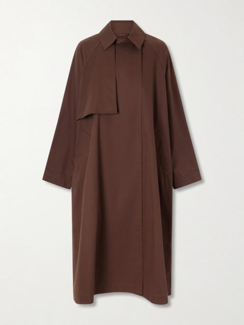 OSSOU Delta Cotton-twill Trench Coat