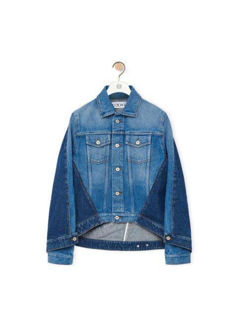 Loewe Deconstructed jacket in denim