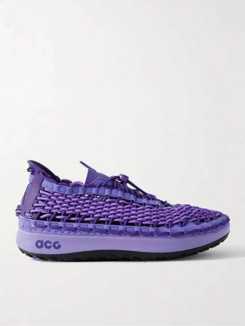 ACG Watercat+ Rubber-Trimmed Woven Cord Sneakers