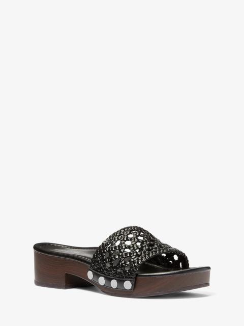 MICHAEL KORS Mayes Woven Sandal