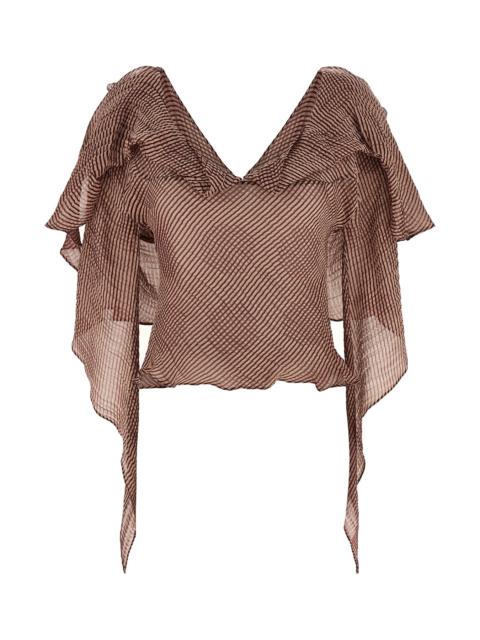 Kiko Kostadinov 'Plexus' blouse