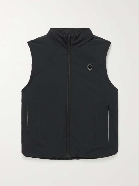 A-COLD-WALL* Fragment Logo-Appliquéd Padded Shell Hooded Gilet