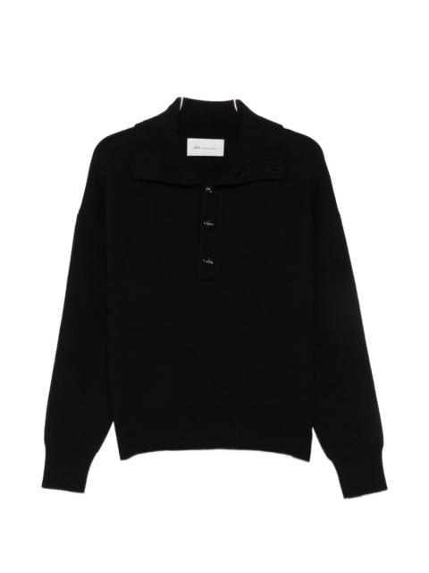AMI Paris Ami Paris Button-up Sweater