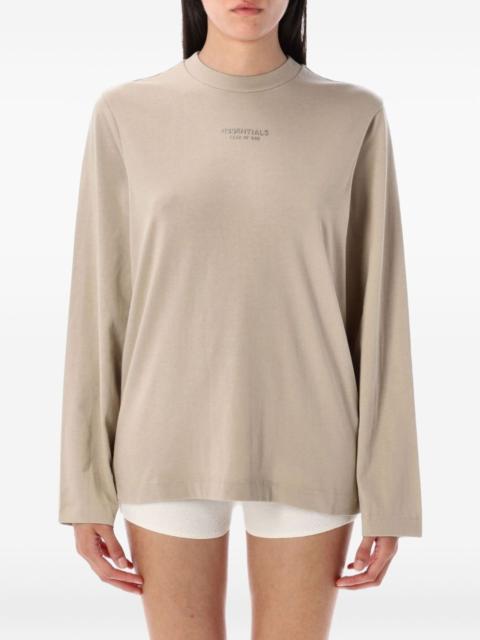 ESSENTIALS long-sleeve logo-print t-shirt