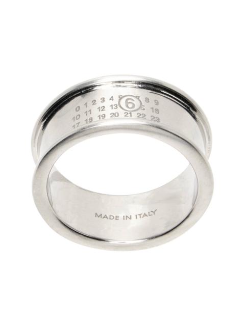 MM6 Maison Margiela Logo Band Ring