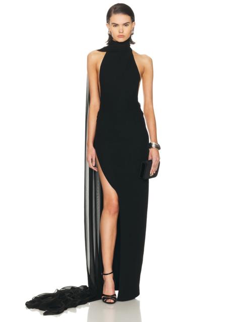 MÔNOT Neckpiece Long Dress