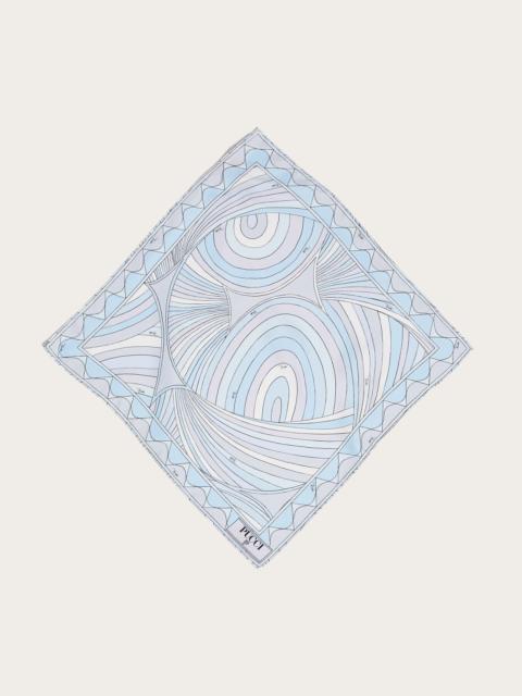 PUCCI IRIDE PRINT SMALL SILK SCARF