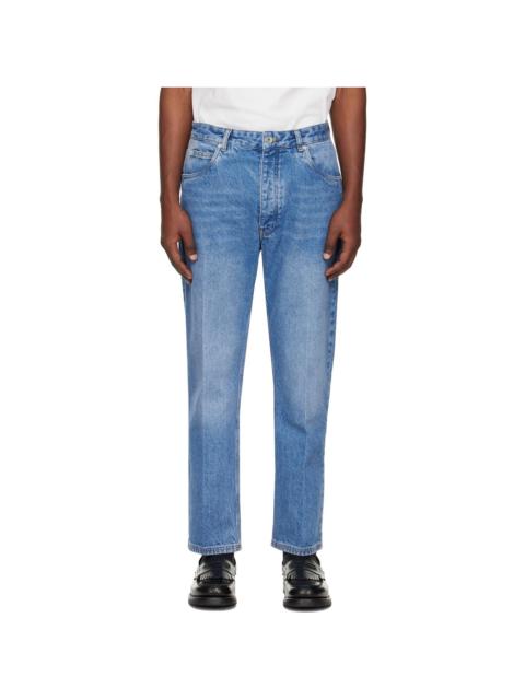 Studio Nicholson Blue Windslow Denim Jeans