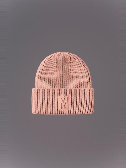 MACKAGE JUDE-MZ hand-knit toque with ribbed cuff