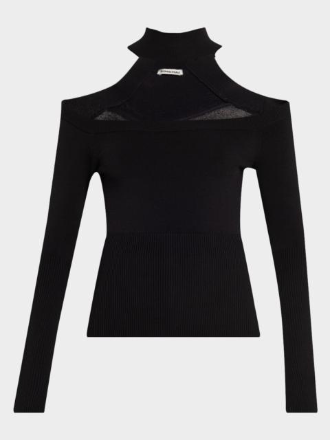 SIMKHAI Lila Off-The-Shoulder Top