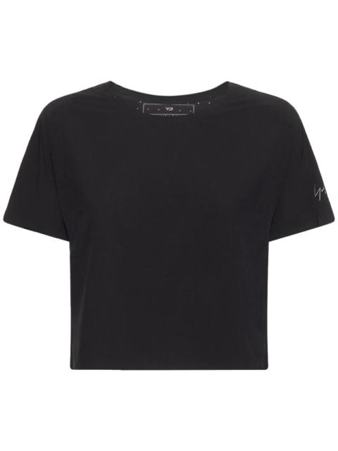 Y-3 Running cropped t-shirt