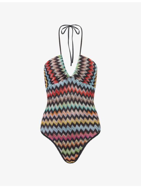 Missoni Zig-Zag Pattern Swimsuit
