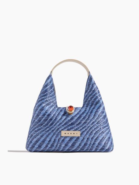Trapeze Mini Top Handle Bag in Vivid Blue