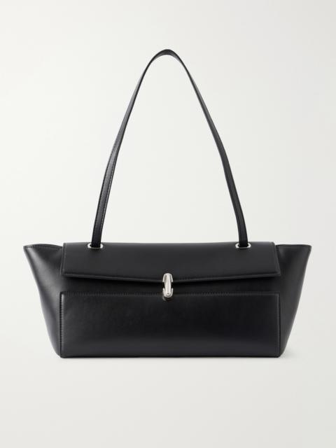 SAVETTE Symmetry Trapeze Leather Shoulder Bag