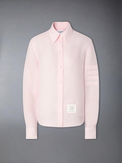 Thom Browne LINEN 4-BAR SHIRT