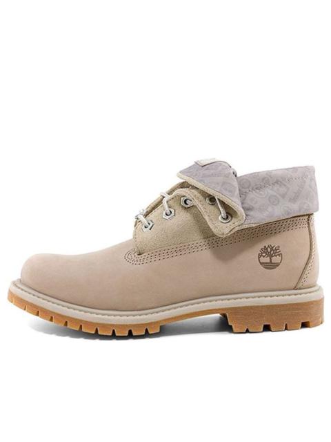 Timberland (WMNS) Timberland Roll Top Boots Basic 'Beige with Light Grey' A44T8W