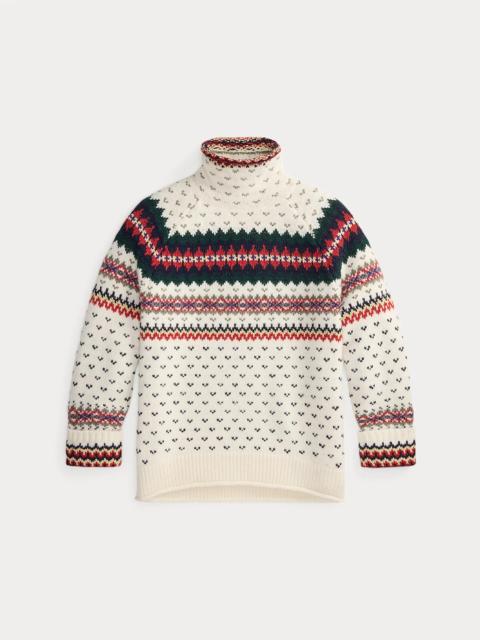 Polo Ralph Lauren Fair Isle Wool-Blend Turtleneck Sweater