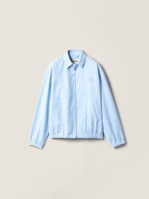 Miu Miu Poplin blouson jacket