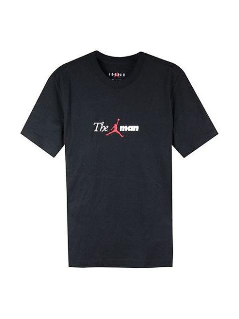 Jordan Air Jordan Round Neck Casual Short Sleeve Black AO0685-010