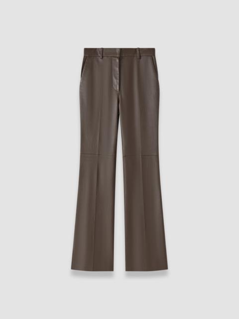 JOSEPH Tafira Leather Stretch Trousers