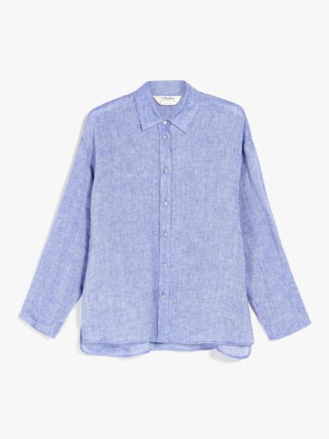 PERLA Chambray linen shirt