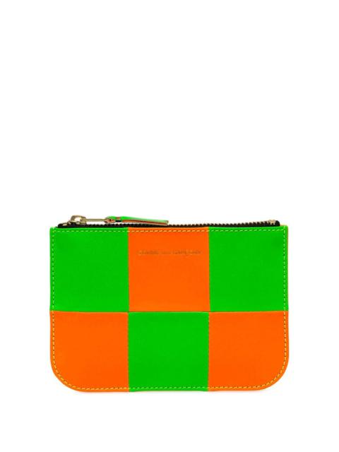 Comme Des Garçons Fluro Square Small Pouch