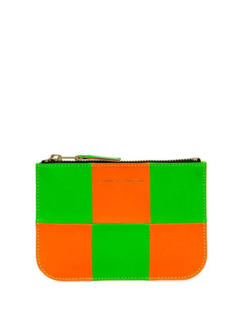 Fluro Square Small Pouch