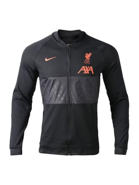 Nike Liverpool FC Soccer Track Jacket 'Black' DA2774-011