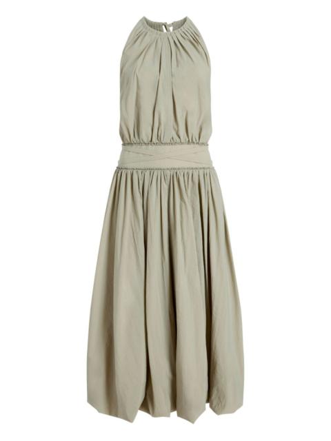 Proenza Schouler gathered halterneck midi dress