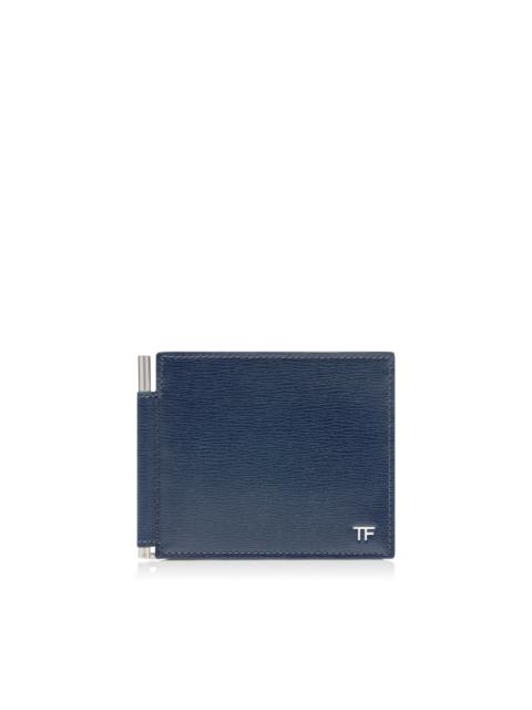 TOM FORD GRAIN LEATHER MONEY CLIP WALLET