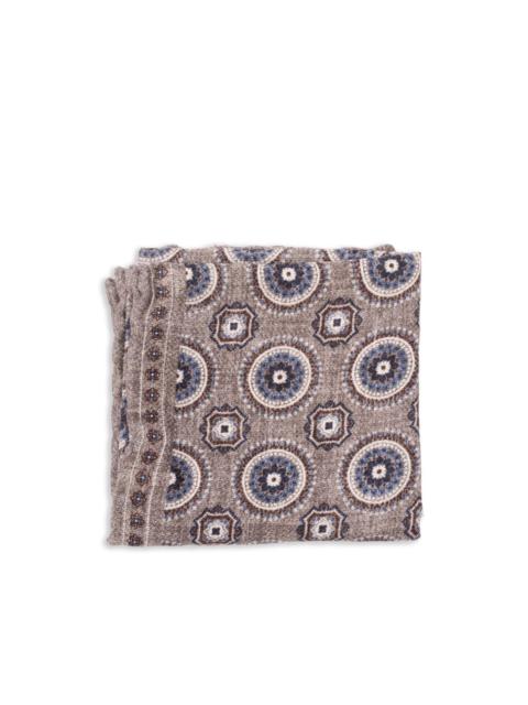 Brunello Cucinelli patterned-jacquard pocket square