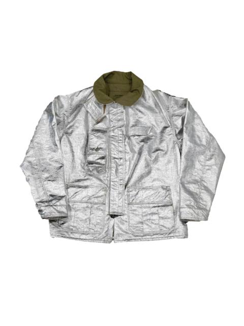 BRYAN JIMENÈZ Bryan Jimenez Proximity Turnout Jacket Silver