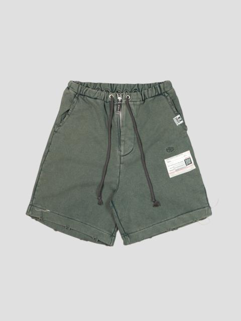 Maison MIHARAYASUHIRO AMATEUR SEWN SWEAT SHORTS