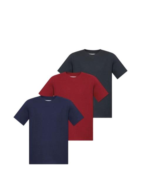 Maison Margiela four-stitch crew-neck T-shirt (pack of three)