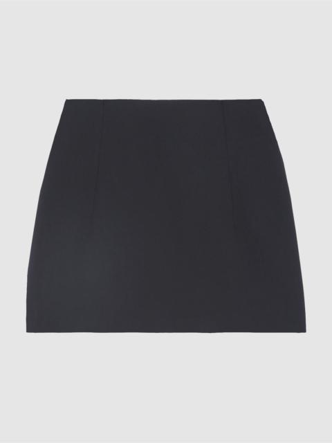 LIBEROWE BLACK WOOL VERA MINI SKIRT