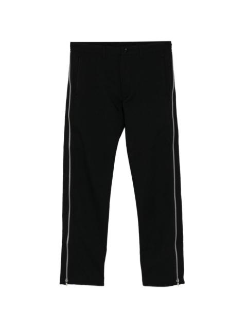 Comme des Garçons SHIRT zip-detail trousers