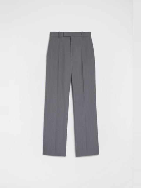 Jil Sander Wool Poplin Trousers