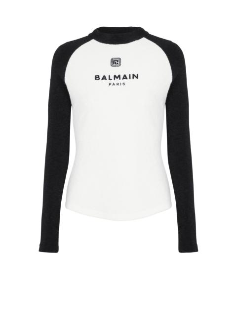 Balmain Retro PB bouclette jersey jumper