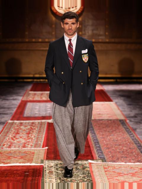 J. PRESS LIMITED EDITION MADE-IN-NEW YORK DONEGAL TWEED OXFORD BAGS (HANDMADE-TO-ORDER)